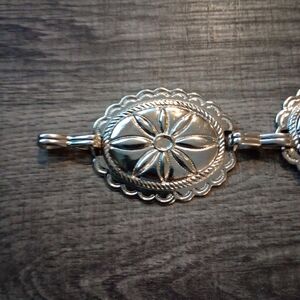 Silver Western Concho Belt Conchos